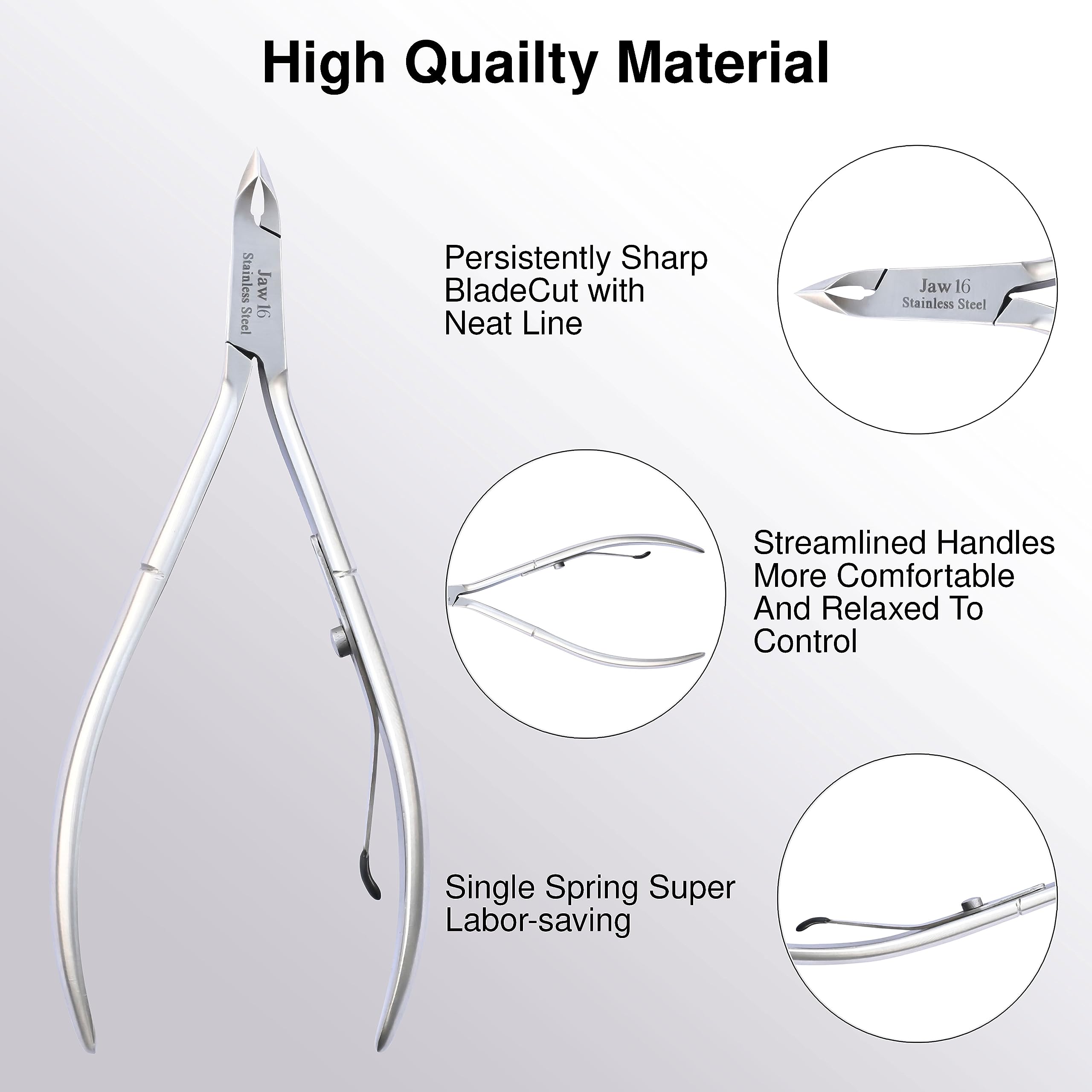 UM Supplies agarre ergonómico para manejo cómodo y seguro.