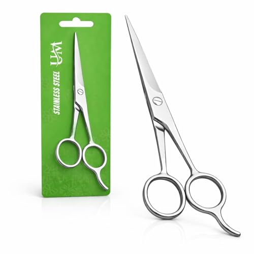 UM Supplies Tijeras para corte de pelo profesional, precisión y acabado suave.