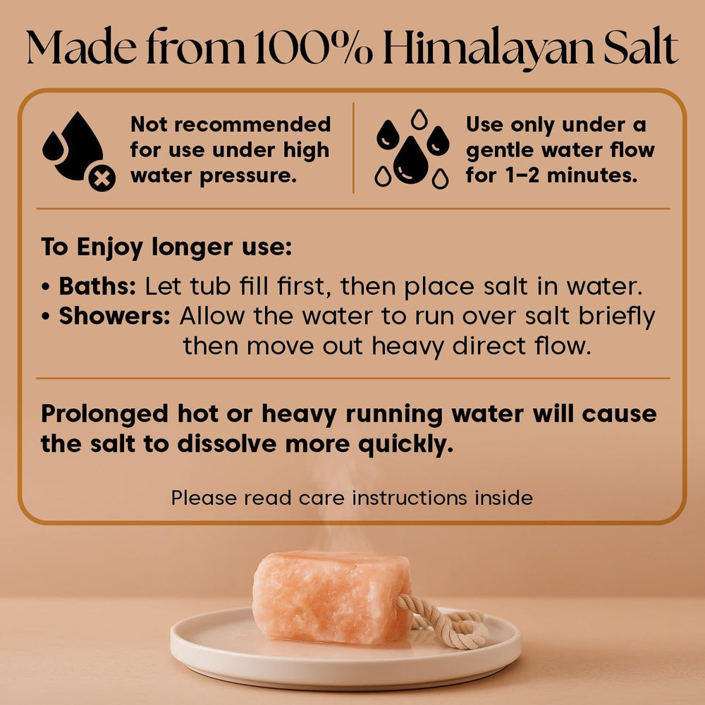 umaid sal himalaya buddy en la ducha, crea un momento de cuidado personal.