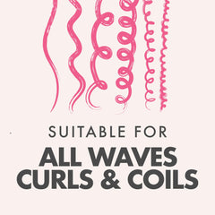 Rizos más definidos con Umberto Giannini Creme De Curl, sin residuos