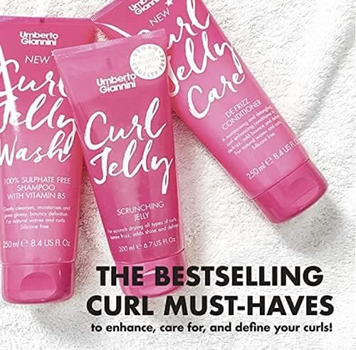 Umberto Giannini Curl Jelly diffuser drying for smooth, defined waves.