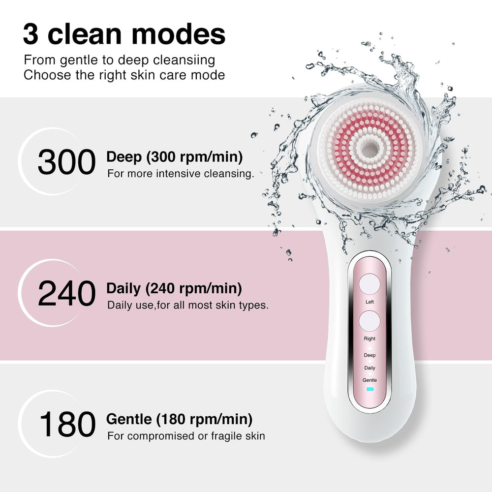 UMICKOO cabeza cepillo con cerdas de 0,05 mm para exfoliación suave