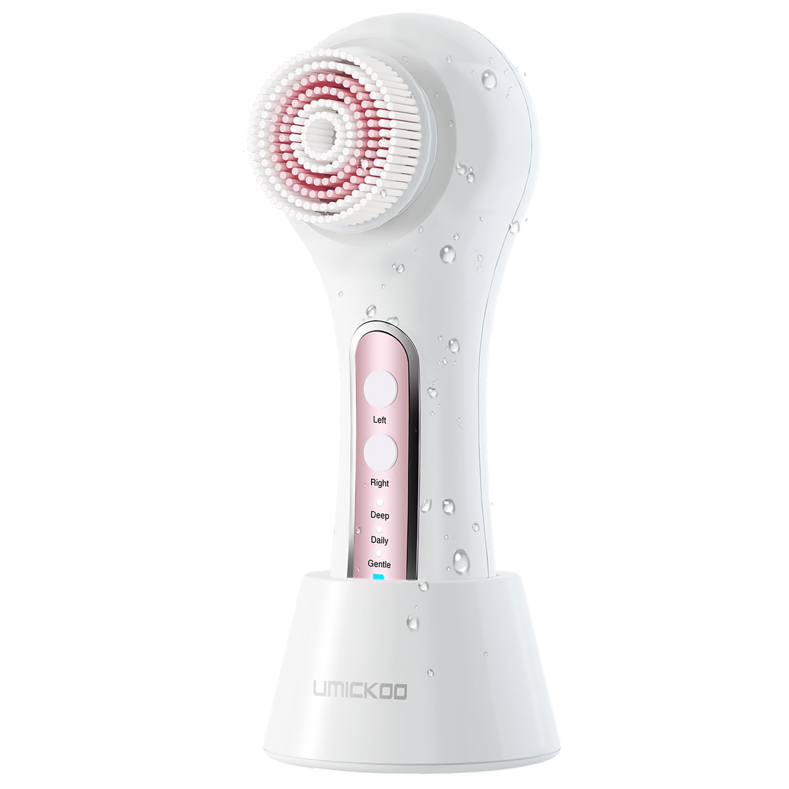 UMICKOO exfoliante facial con rotación doble para limpieza profunda