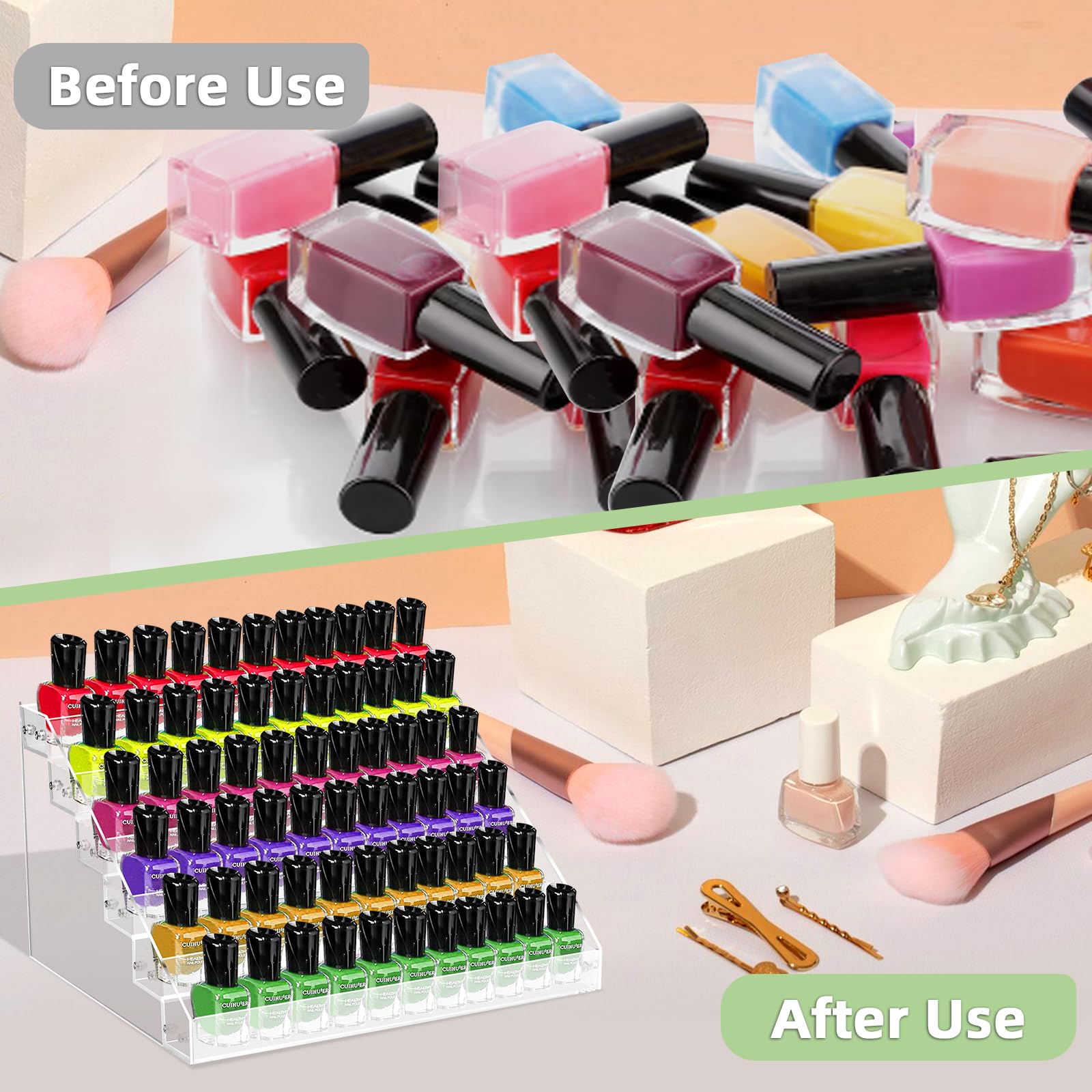 Umirokin accesorio labiales, organización sencilla y rápida.