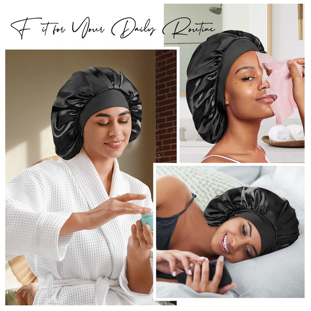 Regalo práctico: cofia de seda Umisleep para el cuidado del cabello.