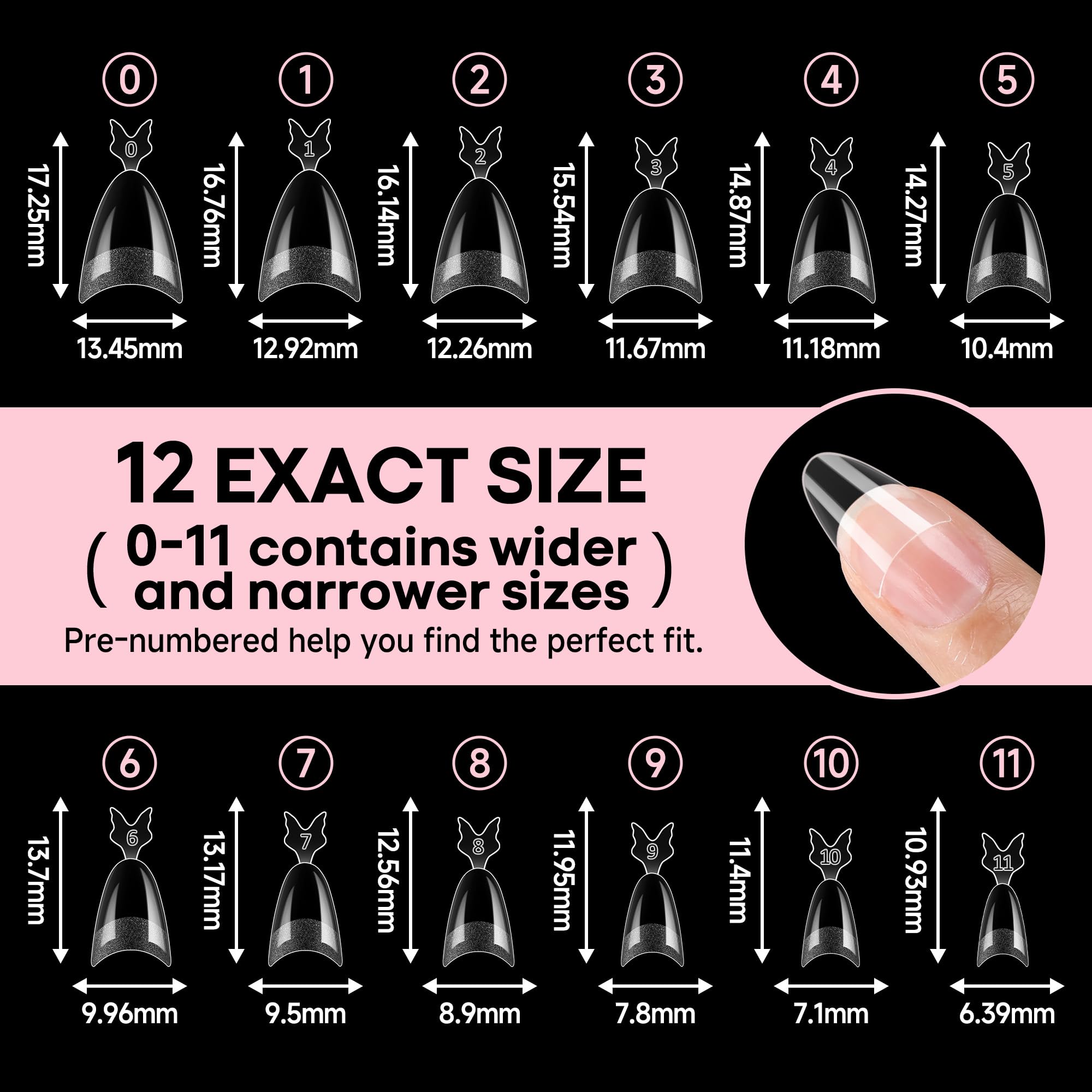 Kit UNA GELLA para uso casero y salón, ideal para uñas postizas.