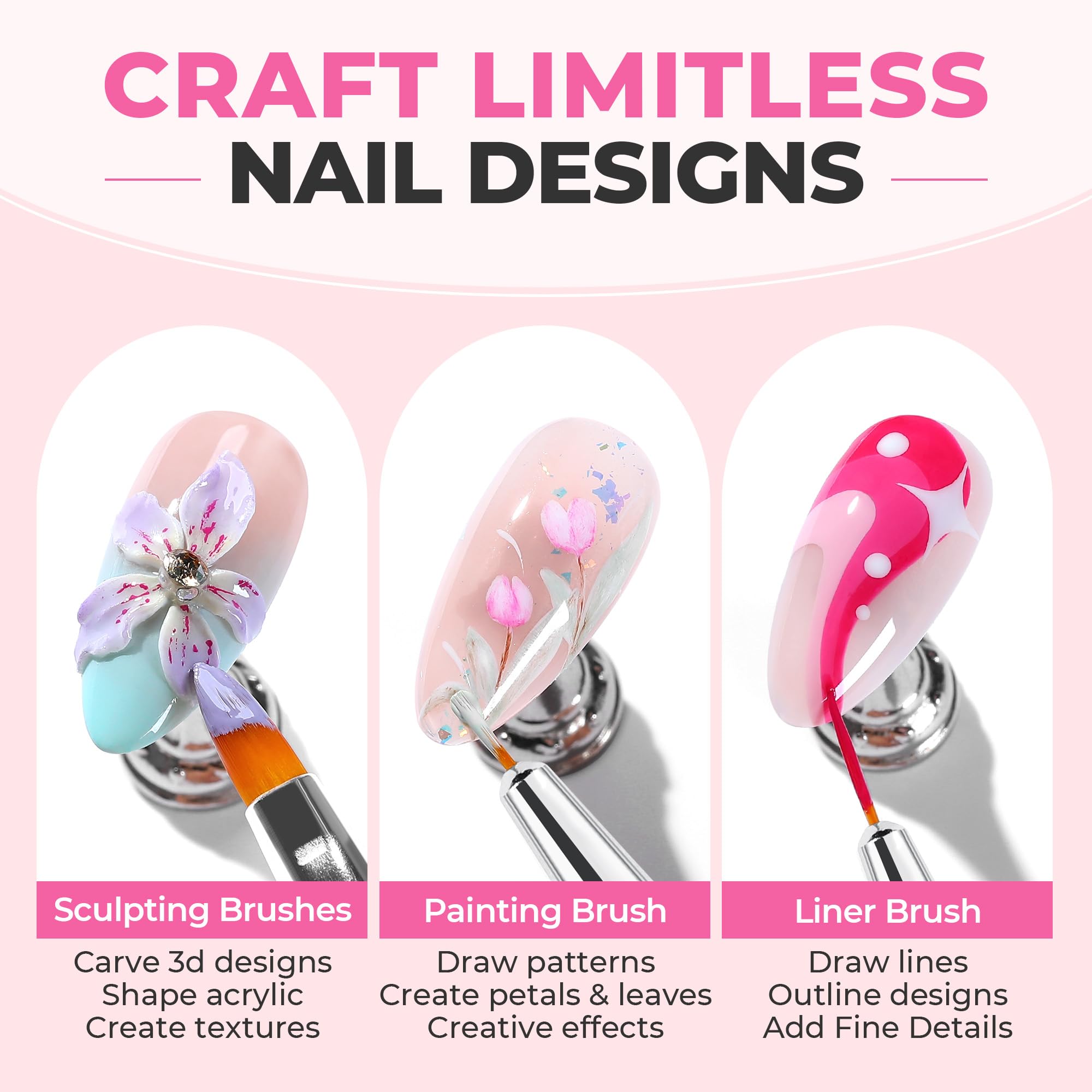 UNA GELLA, ideal para salón profesional y aficionados al maquillaje de uñas.