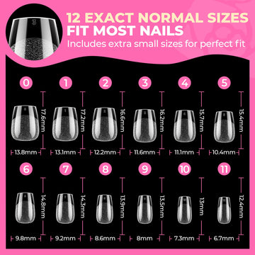 UNA GELLA compact kit – 504pcs tips ready for DIY salon at home.