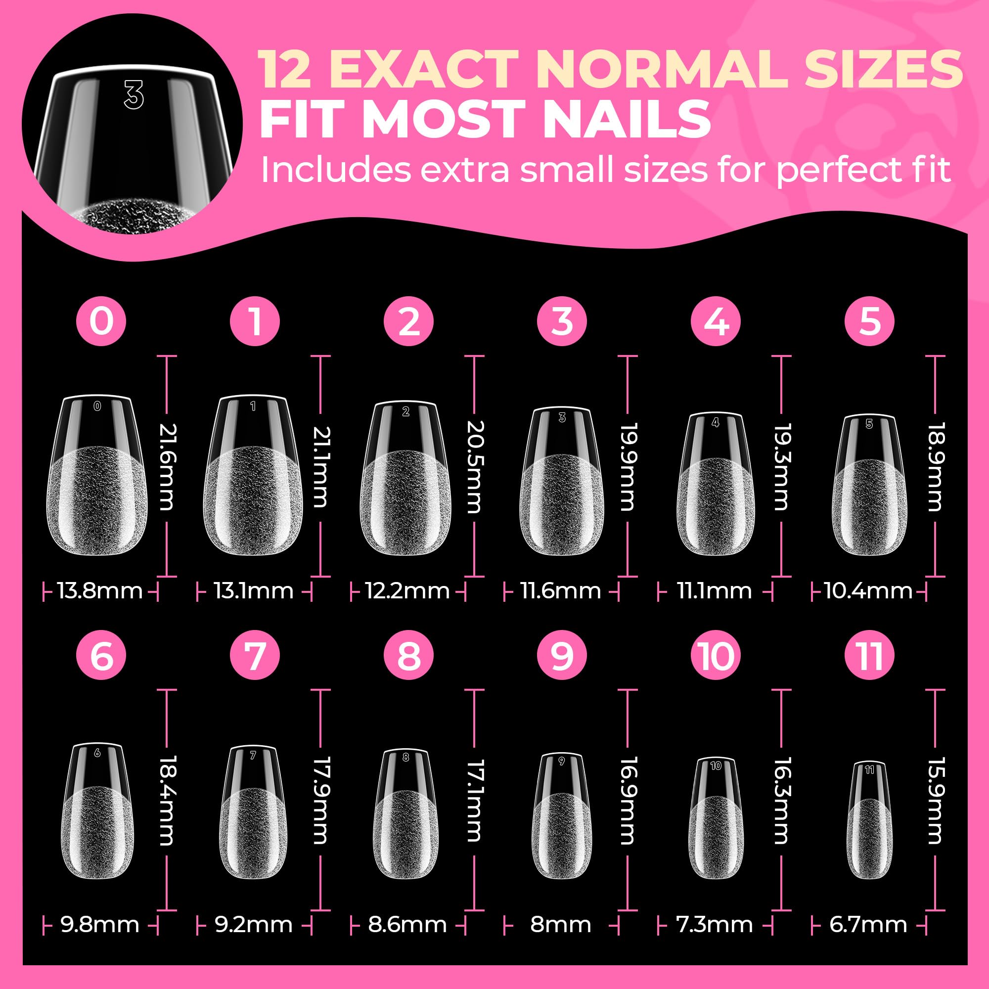UNA GELLA conjunto de 504 piezas para múltiples usos en uñas