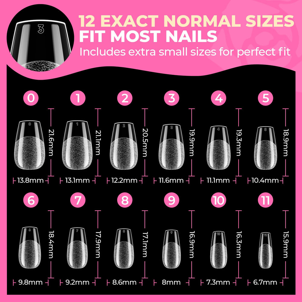 UNA GELLA conjunto de 504 piezas para múltiples usos en uñas