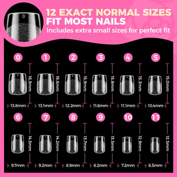 UNA GELLA full-cover tips deliver a natural look with full nail coverage.