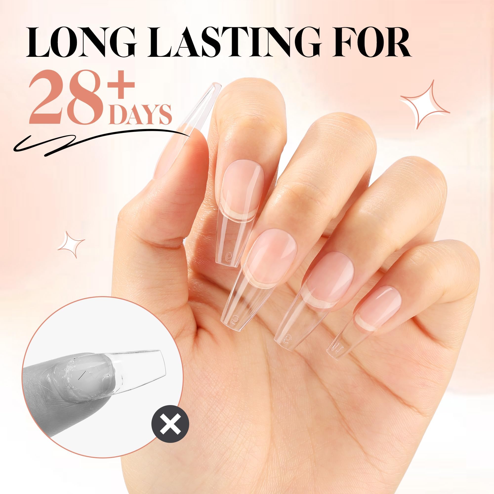 UNA GELLA gel de 40 ml, ideal para extensiones