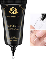 UNA GELLA gel para uñas, tubo de aplicación fácil y controlado