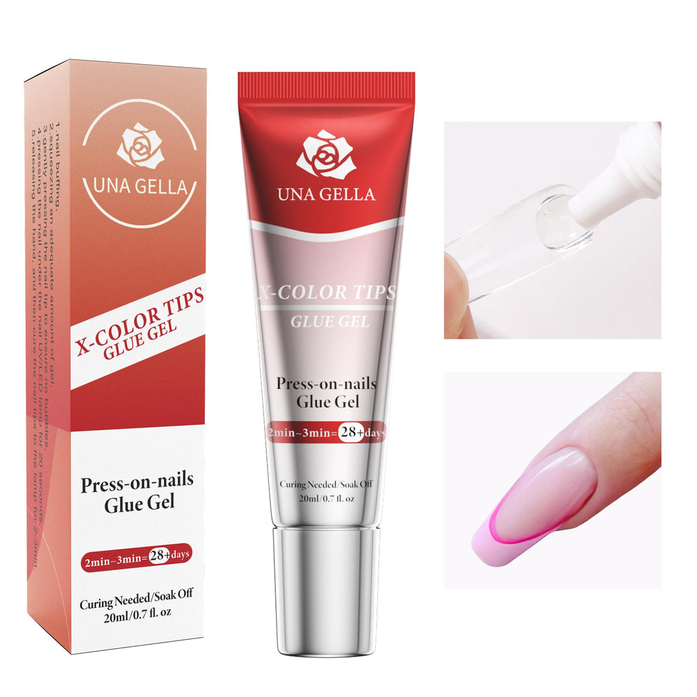 Uso sencillo para principiantes con UNA GELLA pegamento gel UV.