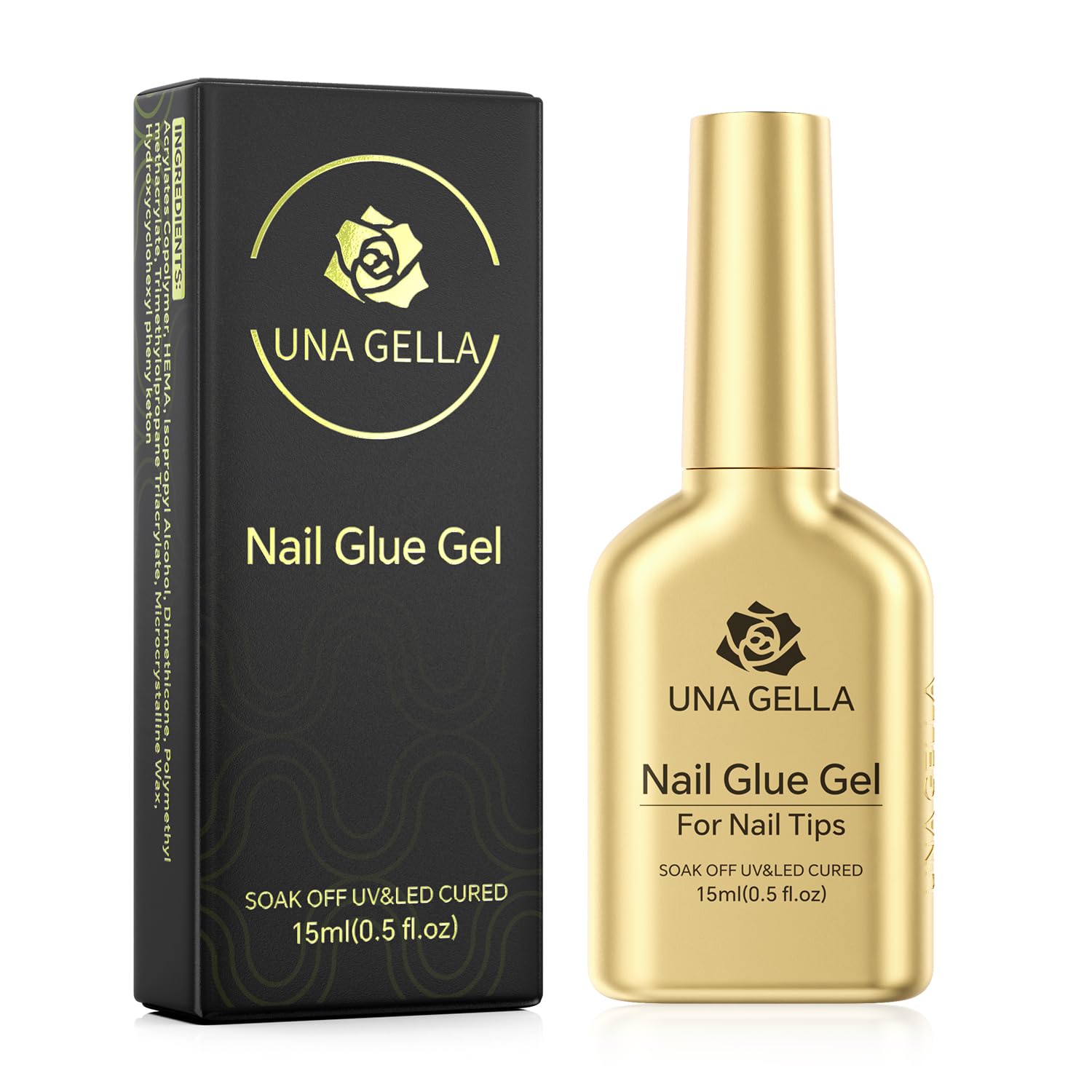 UNA GELLA: retirada fácil sin dañar la uña natural.