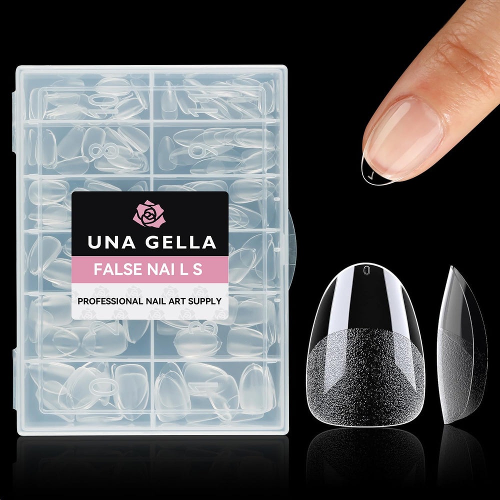 UNA GELLA tips almendra uso en casa o en salón para uñas de aspecto natural.