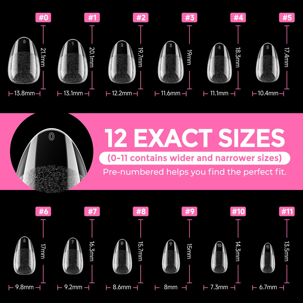 UNA GELLA kit 216 piezas para crear uñas caseras en casa.