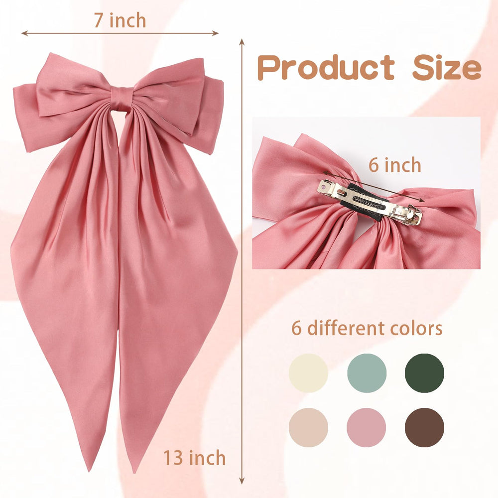 Lazo pelo extra grande verde seda, perfecto para peinados voluminosos y duraderos.