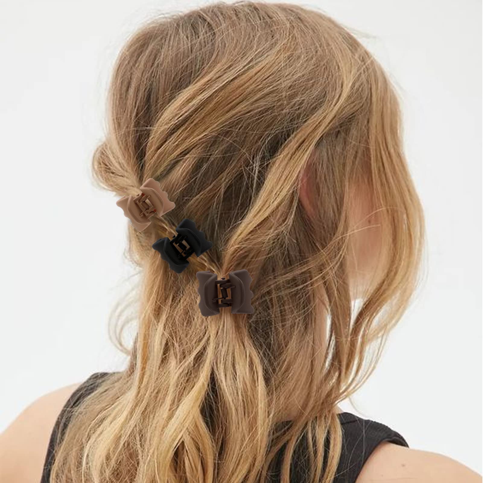Pinzas Unbednigt neutras mate, combinan con cualquier atuendo.