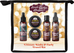 Uncle Funky's Daughter Midnite Train, spray en botella, rizos suaves y nutridos.