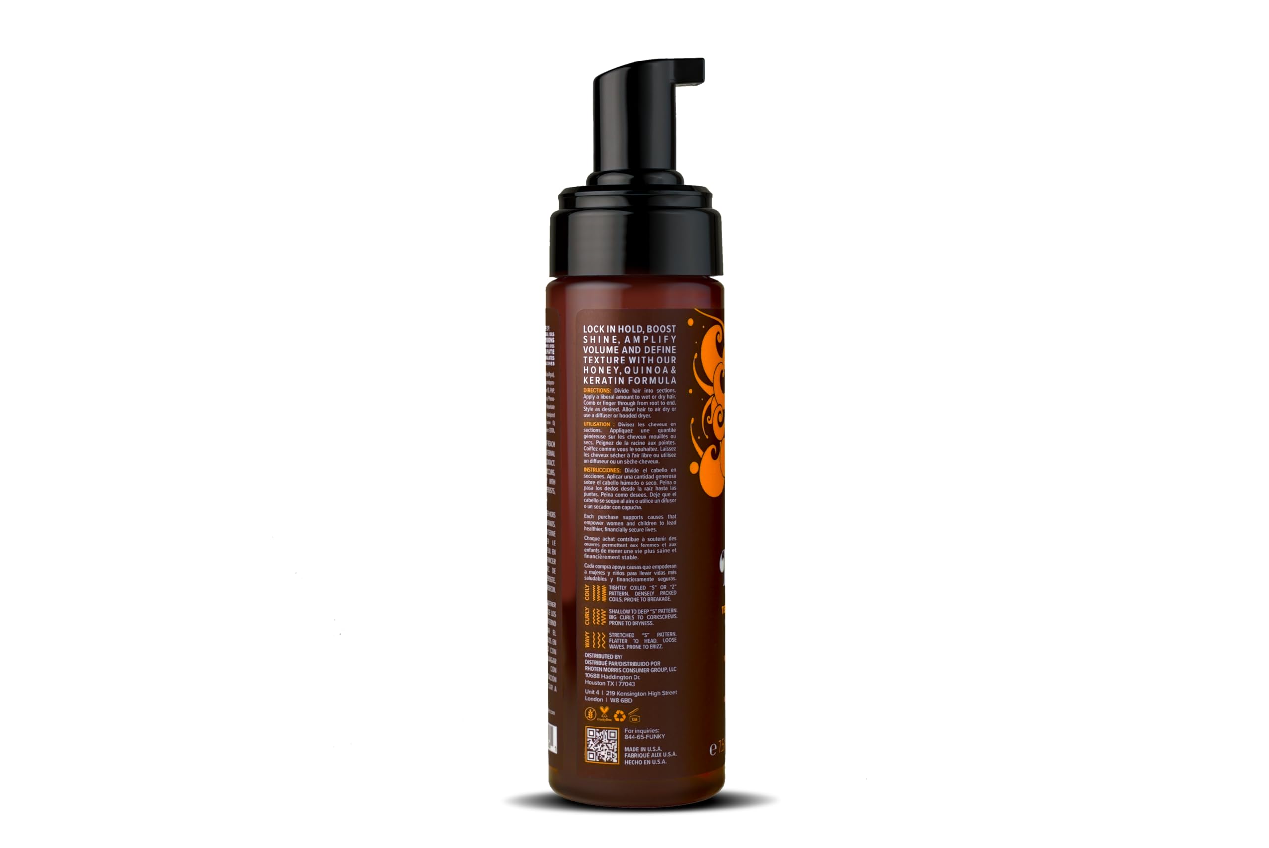 Soul Bounce Mousse: brillo-saludable que realza el color y la vitalidad del cabello