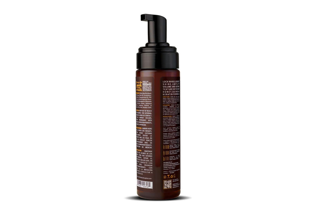 Soul Bounce Mousse ofrece volumen-dinamico para más cuerpo y movimiento
