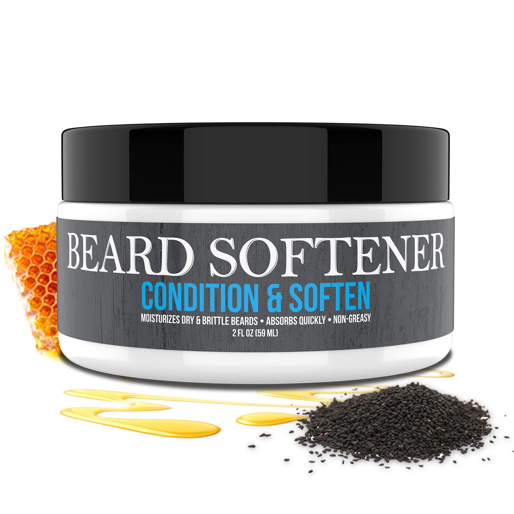 Uncle Jimmy Barba aplicación crema: deja la barba suave y lista para peinado.