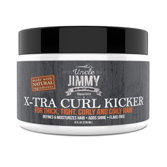 Uncle Jimmy X-TRA Curl-Kicker definidor de rizos para rizos densos y con movimiento natural.