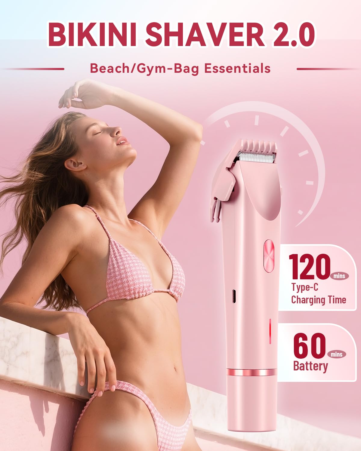 Dermawave Bikini Shaver 2.0, presentación regalo ideal para ocasiones.