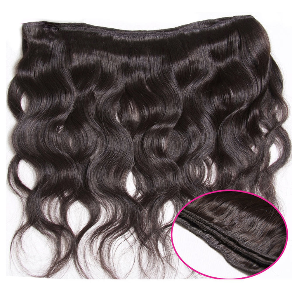 unice caja regalo elegante para cabello virgen brasileño