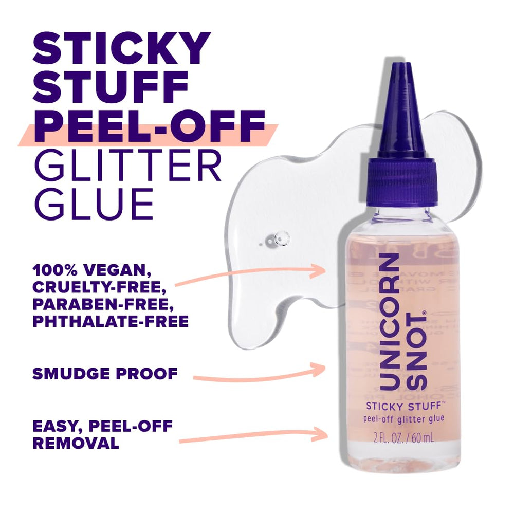unicorn-snot: brillo duradero en la piel para looks de festival