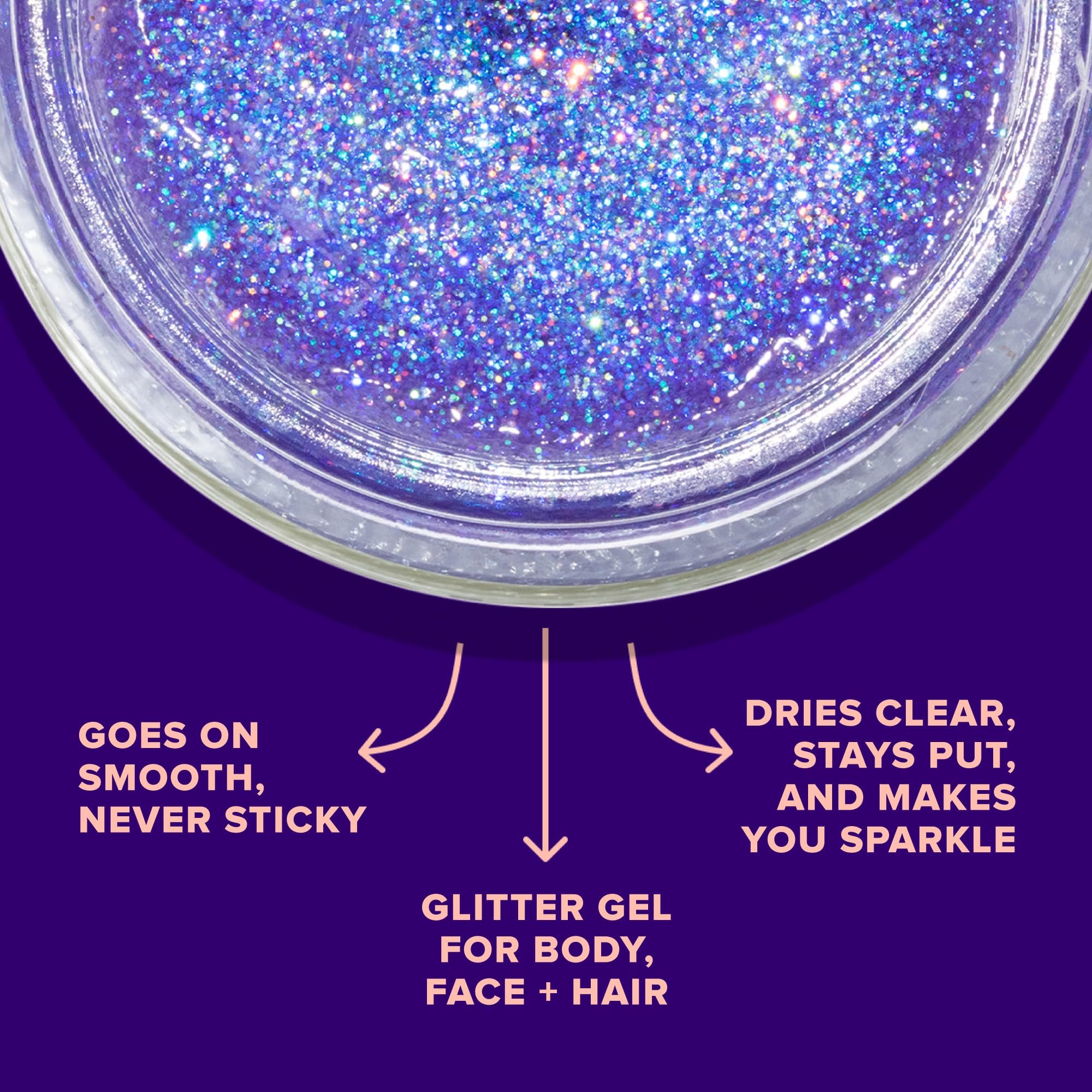 UNICORN SNOT brillo hologografico para ojos, seguro en la zona facial.