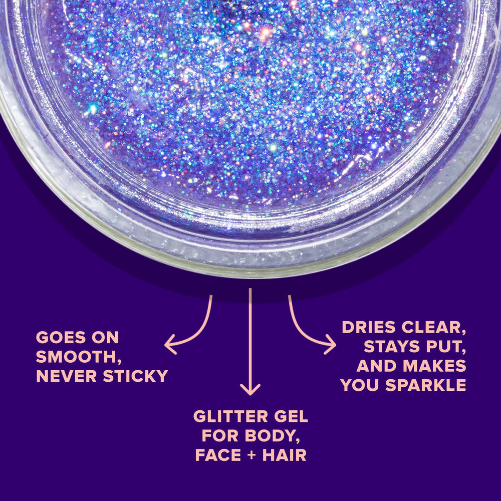 UNICORN SNOT brillo hologografico para ojos, seguro en la zona facial.