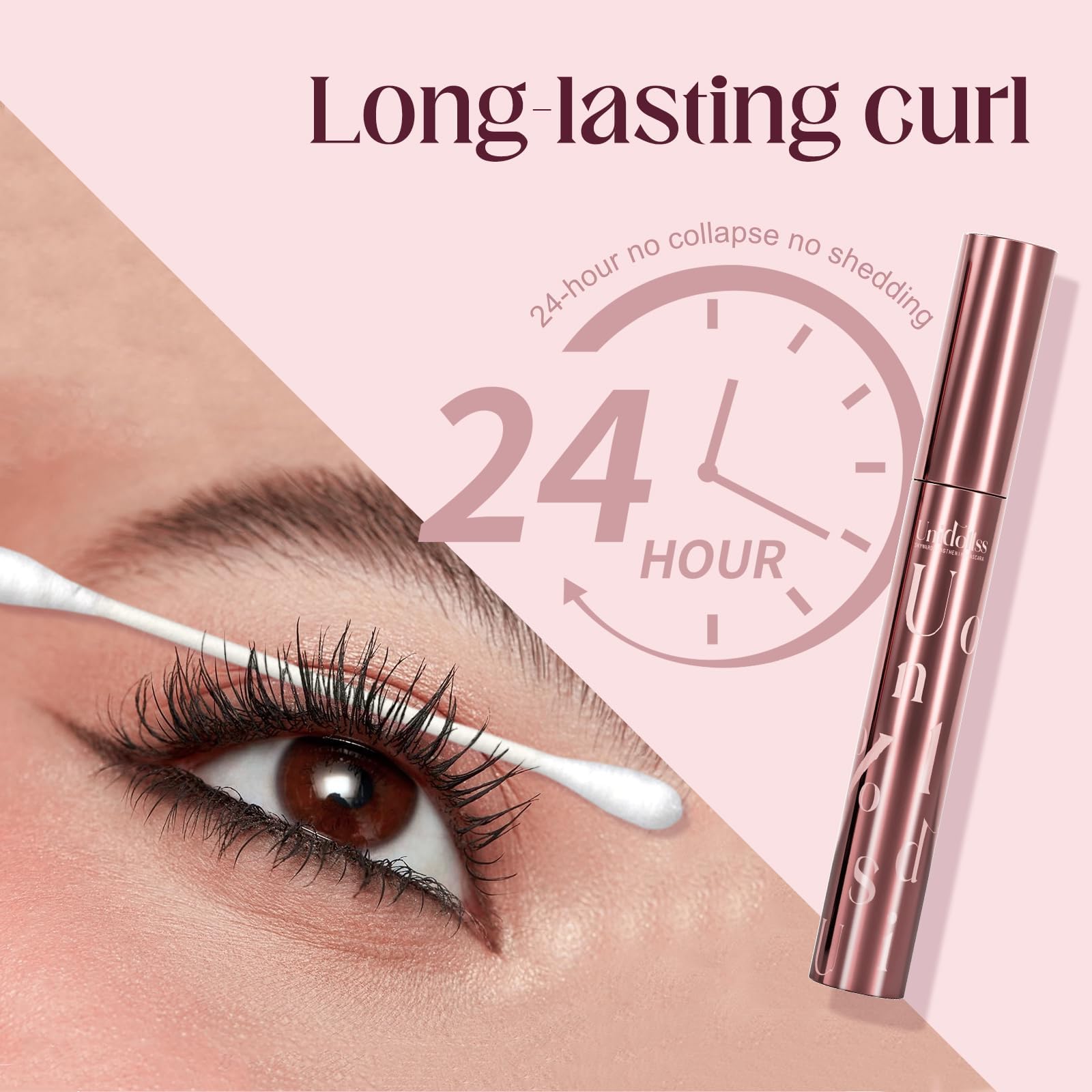 Fórmula suave y hipoalergénica para ojos sensibles de Unidollssbeauty.