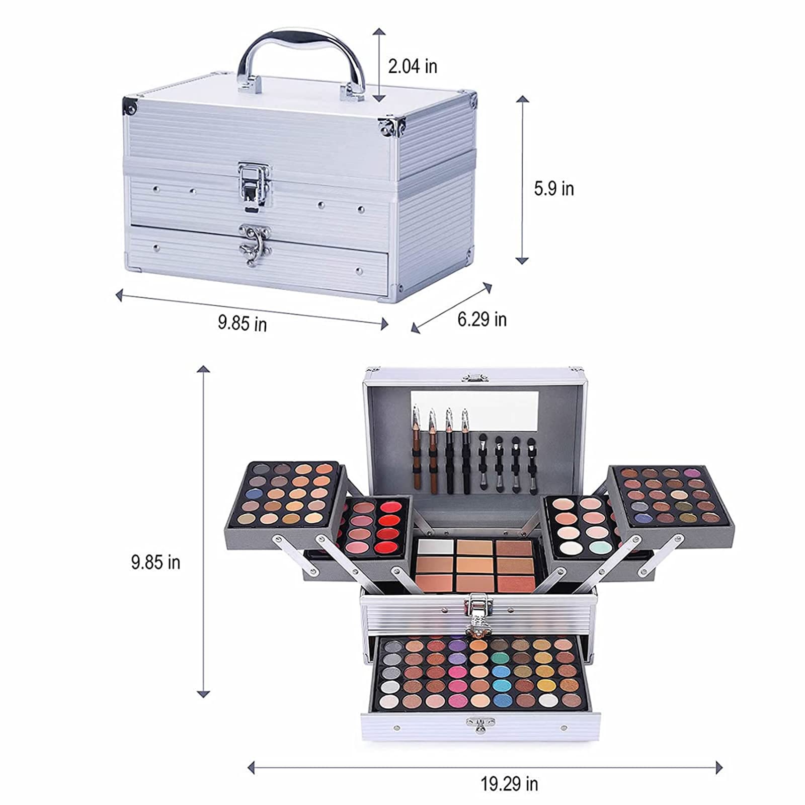 UNIFULL 132 Color Kit: brochas y herramientas para una aplicación suave