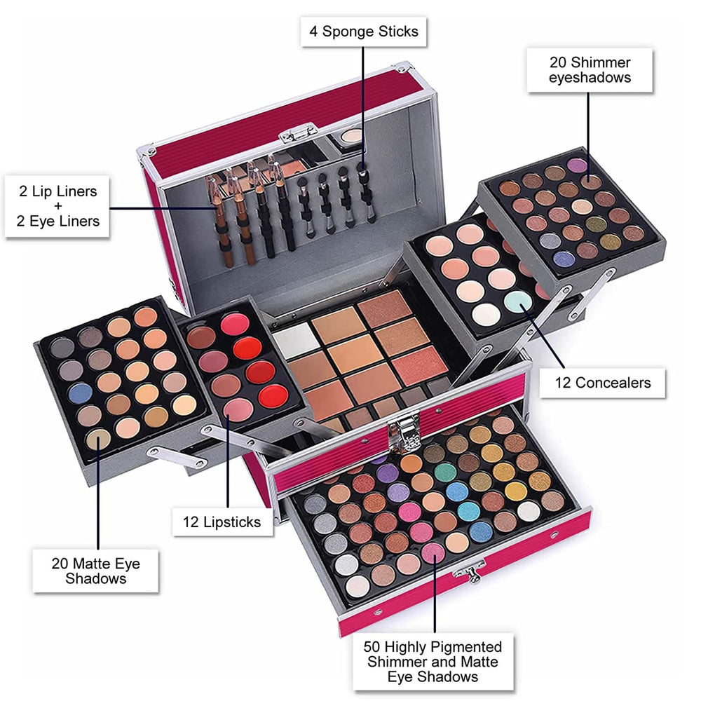 UNIFULL kit portátil con espejo grande para retoques en cualquier momento