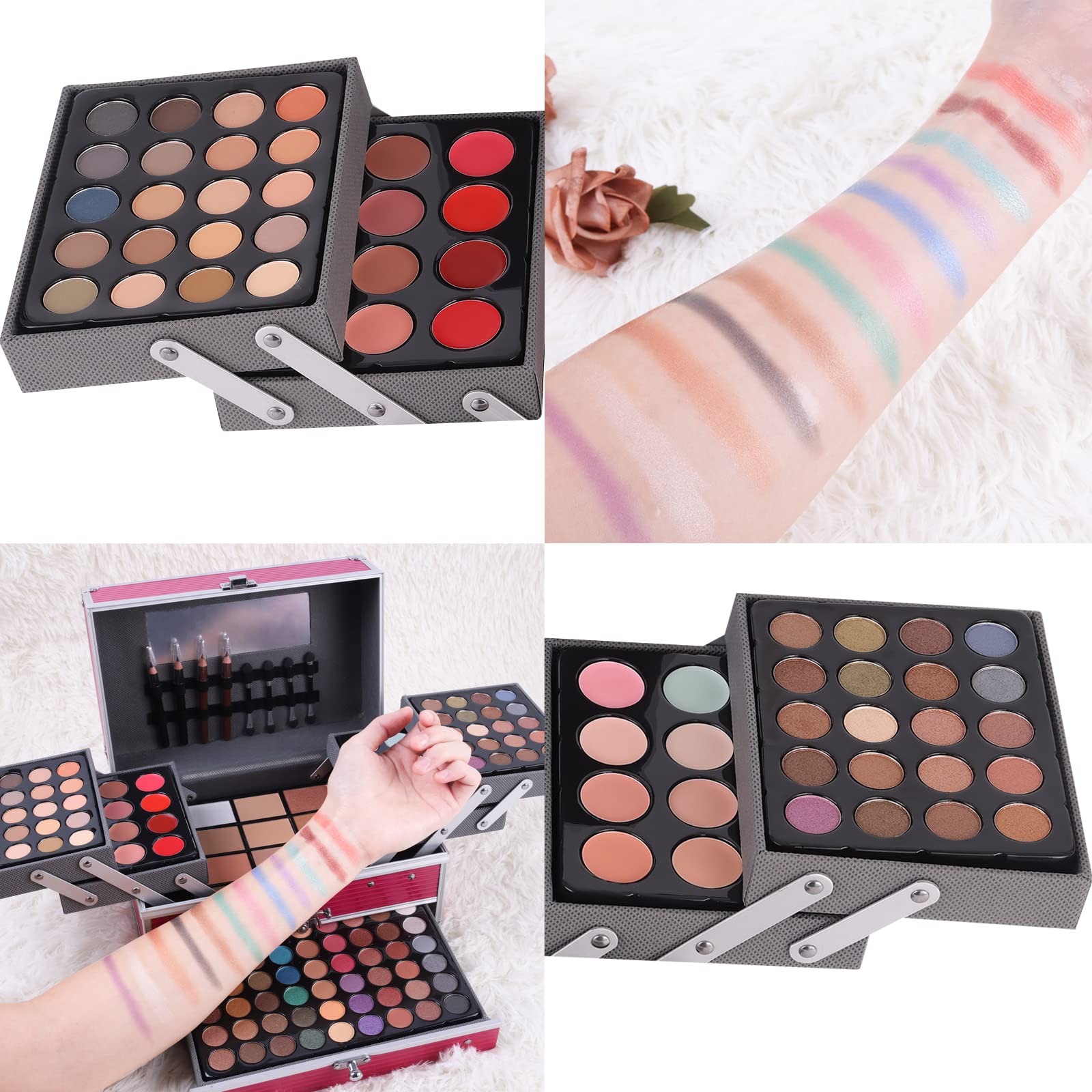 Sombras de ojos UNIFULL 132 colores para looks diarios y de ocasión