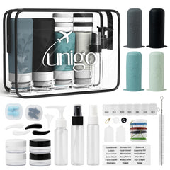 Botellas Unigo de 90 ml listas para rellenar y viajar