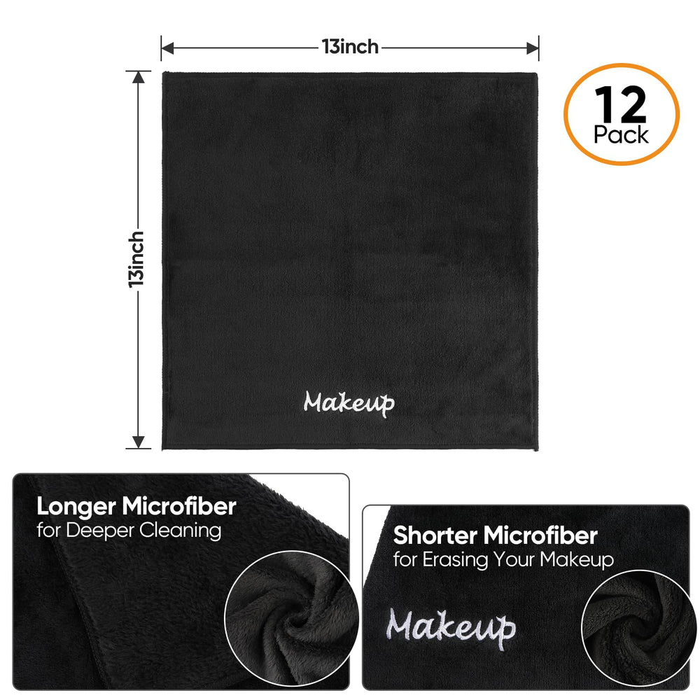 UNIMADE toallas negras resistentes a manchas para uso profesional