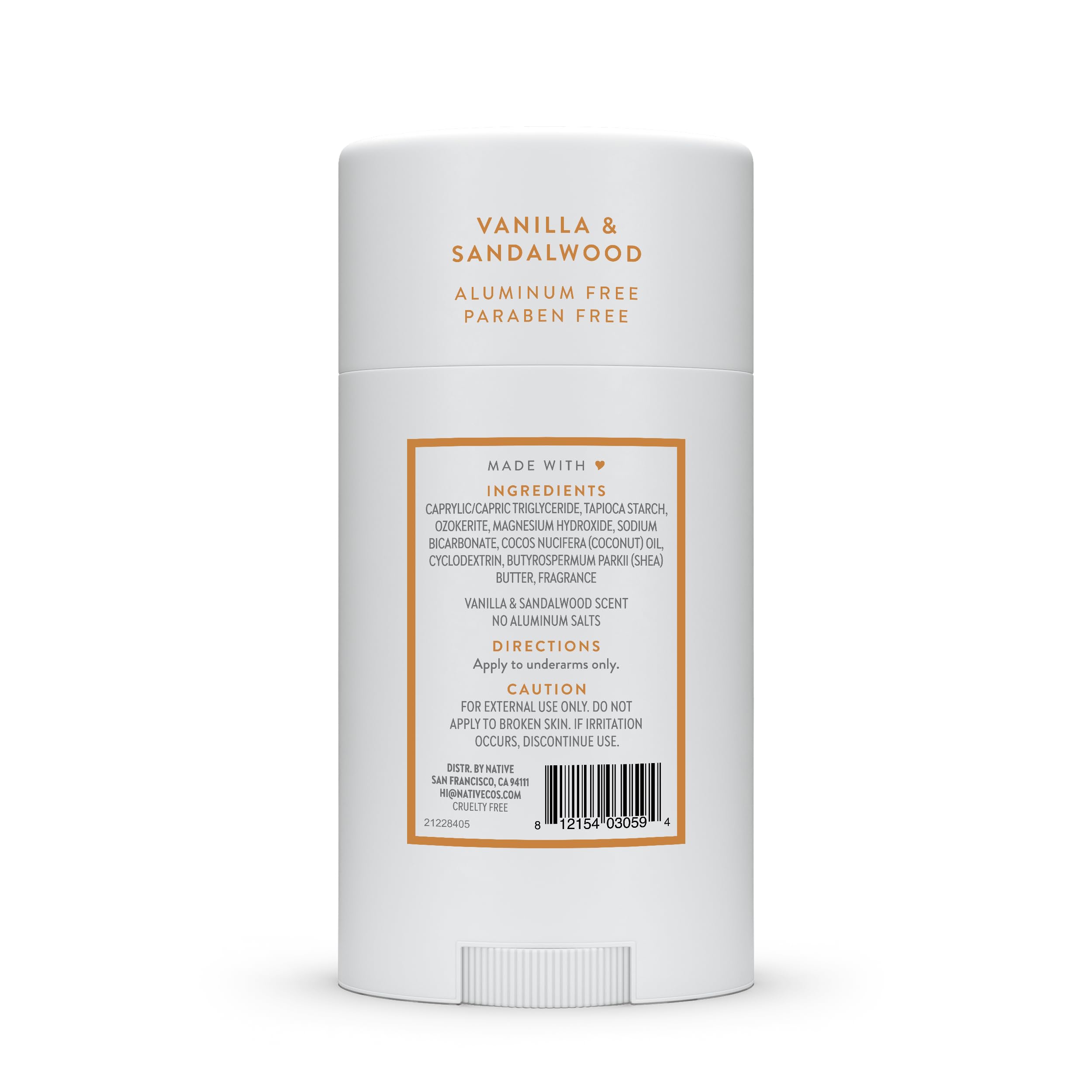 Unisex formula suited for men and women