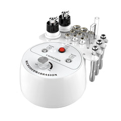 UNOISETION Diamond Microdermabrasion, vista frontal del equipo, exfoliación profunda en casa
