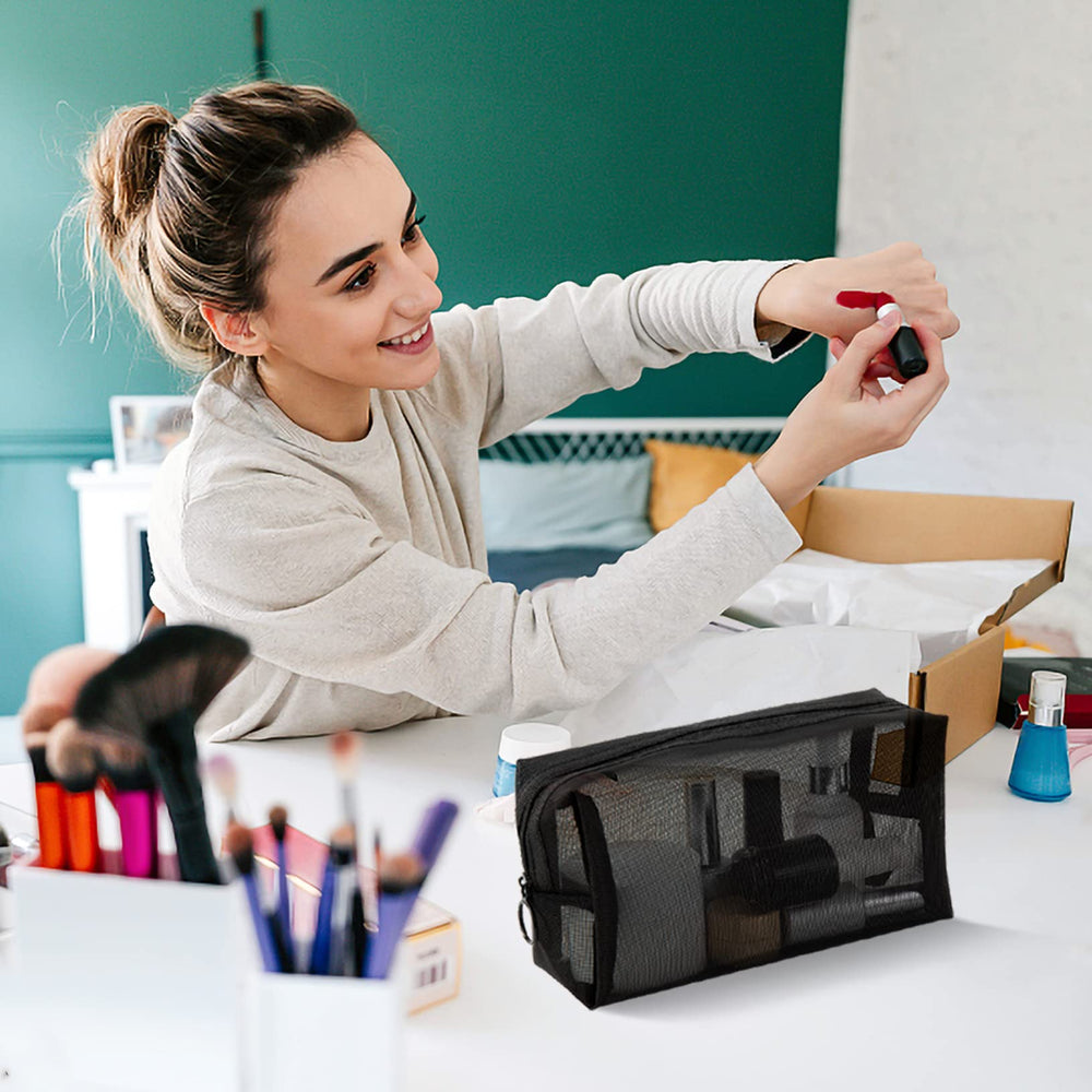 Uso multifuncional Unoutur malla para cosméticos, accesorios y articulos diarios