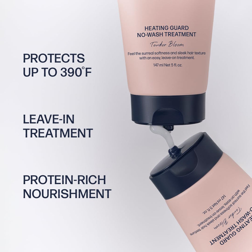 UNOVE Protector Térmico, aplicación rápida para cabello suave y sin encrespamiento.
