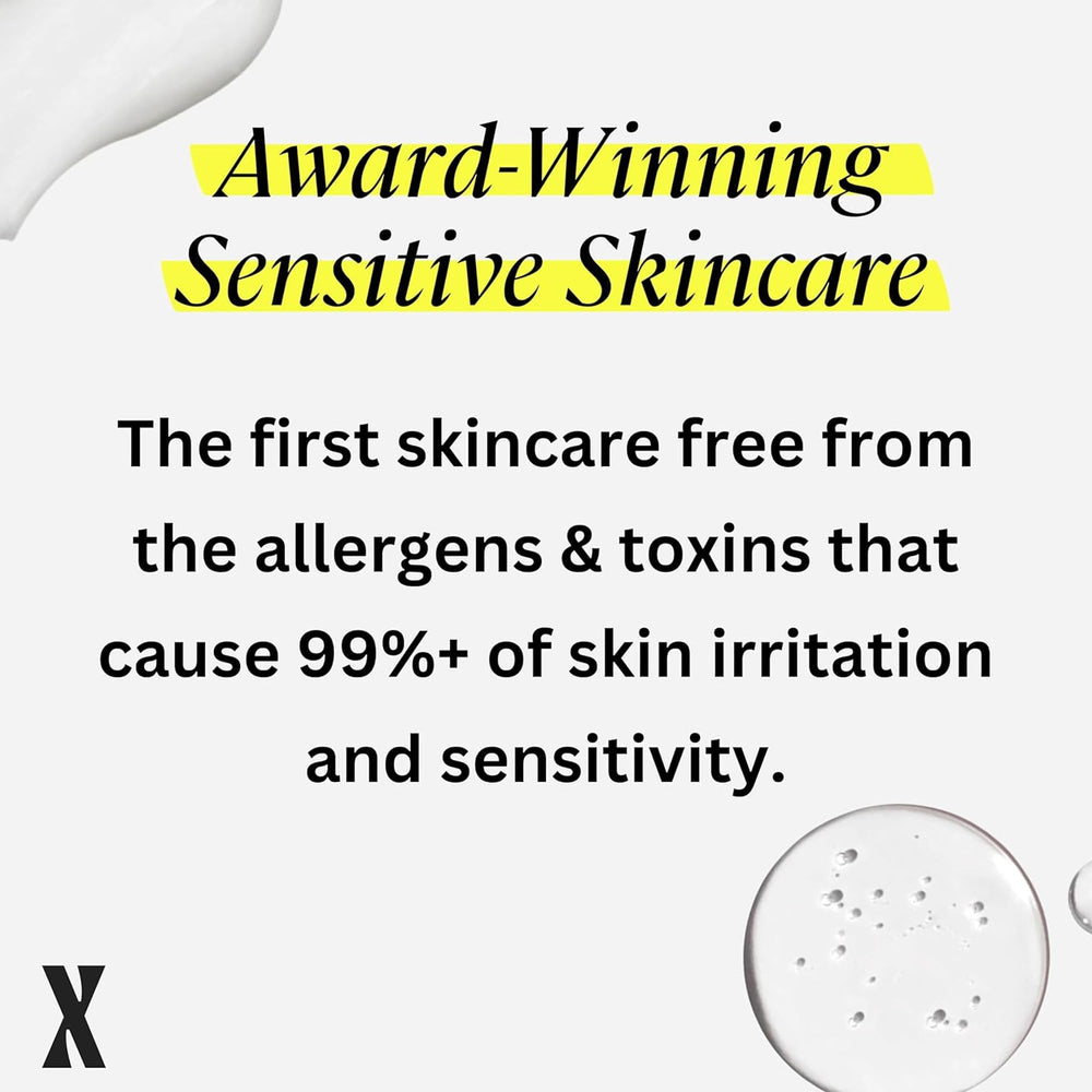 Etiqueta libre de irritantes para Untoxicated, piel sensible.