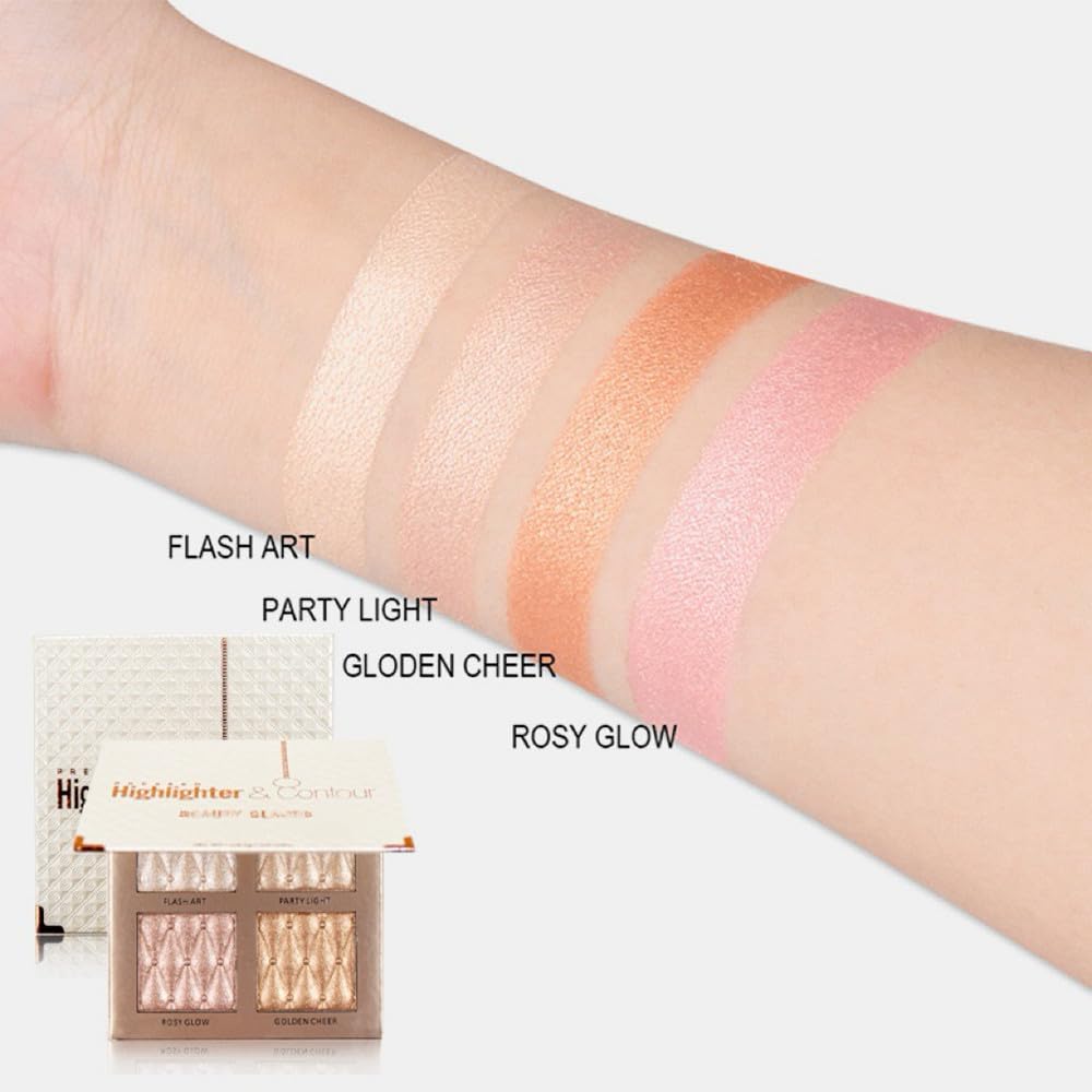 Paleta UOCK parpados iluminados, color intenso y mezcla suave.