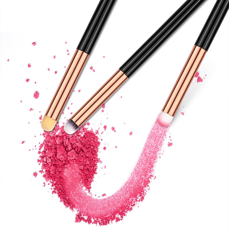 Diseño estético con mango negro y acabado rosa dorado de UorPoto.