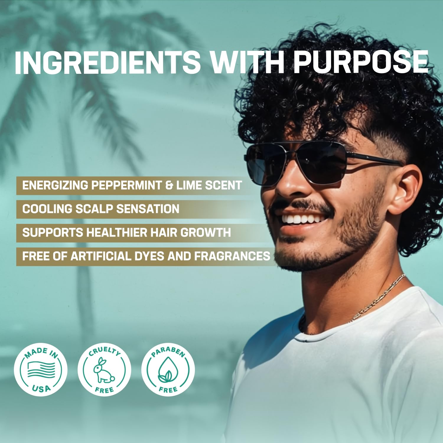 Barba peinada con Pomada Uplift Signature para control suave