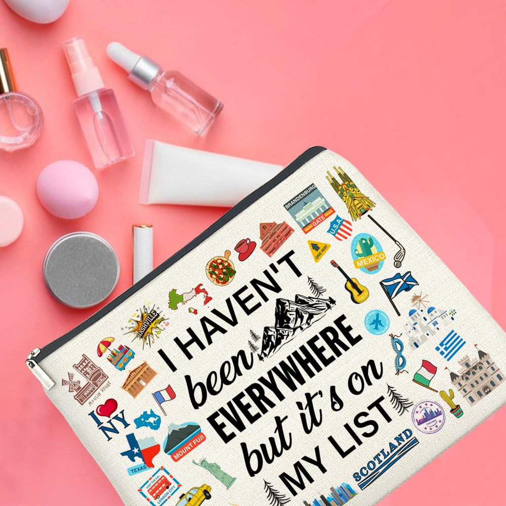 UPNEGE neceser maquillaje viaje cierre suave facilita usar