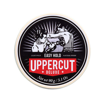 UPPERCUT DELUXE Easy Hold, botella, acabado mate ligero para peinado natural.