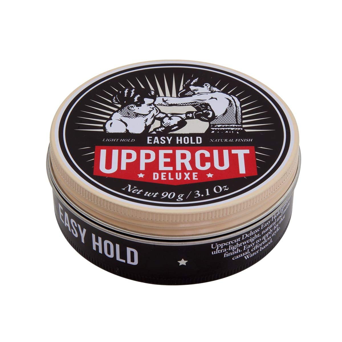 UPPERCUT DELUXE Easy Hold, textura mate, control ligero para estilos con movimiento.